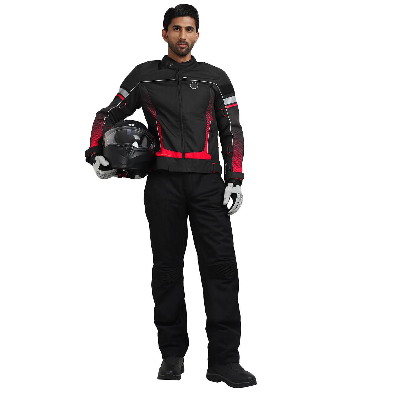 ROYAL ENFIELD EXPLORER PRINT RIDING JACKET|CE certified to class A- Entire Jacket|D3O CE level 2 arm
